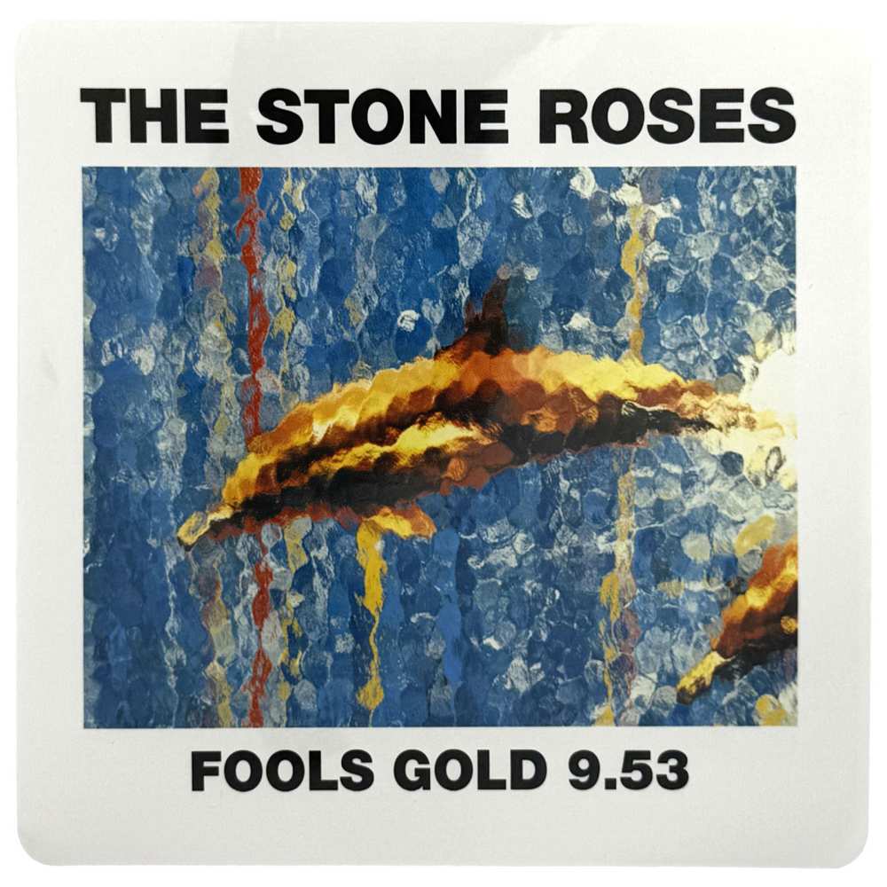 The Stone Roses - Fools Gold Sticker - White/Multicolours